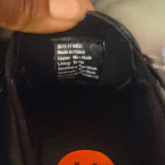 Classic Black Kids Loafers with Metal Detail - Picture 8 of 10